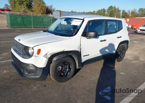 2017 Jeep Renegade Sport Fwd from USA, damaged, VIN ZACCJAAB5HPE67162
